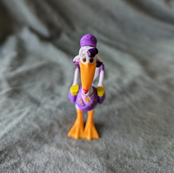 5/$20 🌼 Disney Jr T.O.T.S. Beakman Pelican Purple Vest Figure Toy 3.5" Cake - Picture 2 of 15